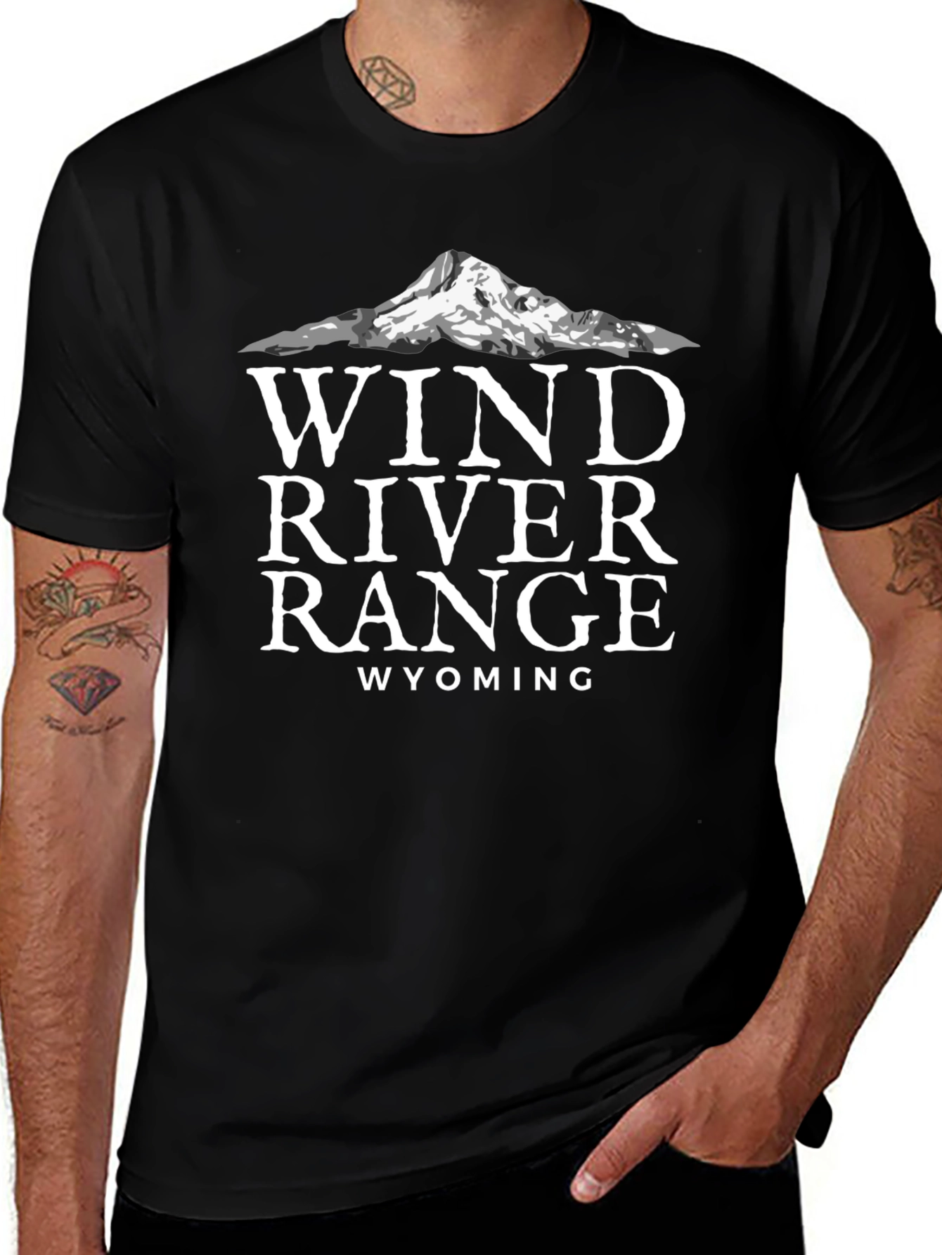 Wind River Range Wyoming Graphic Tee