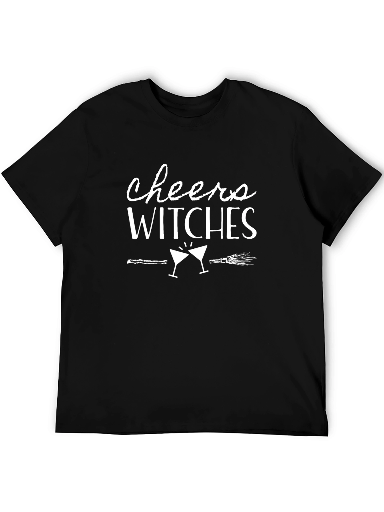Cheers Witches Graphic Tee - Halloween Party Shirt