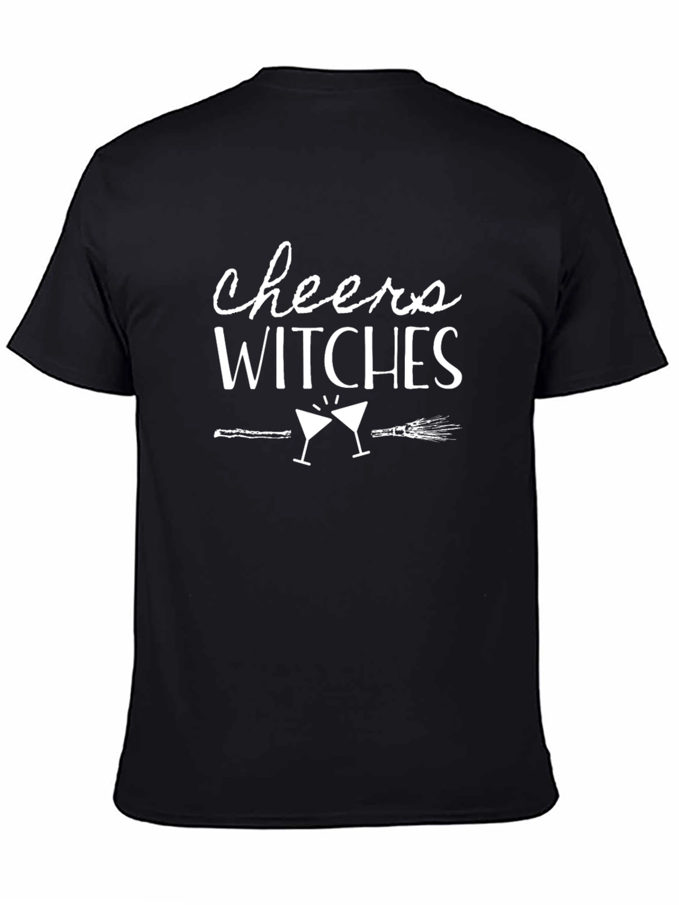 Cheers Witches Graphic Tee - Halloween Party Shirt