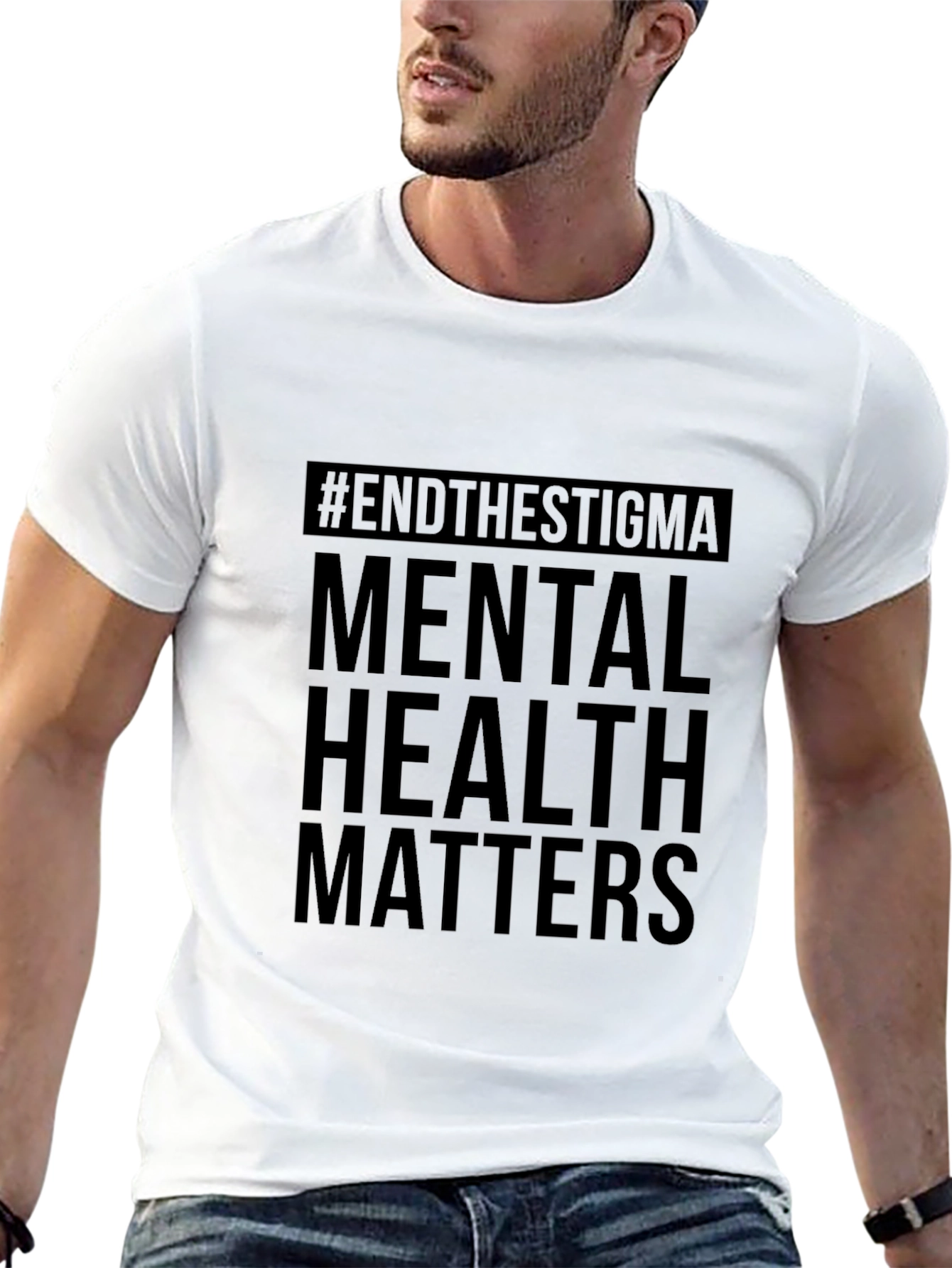 End The Stigma Mental Health Matters T-Shirt