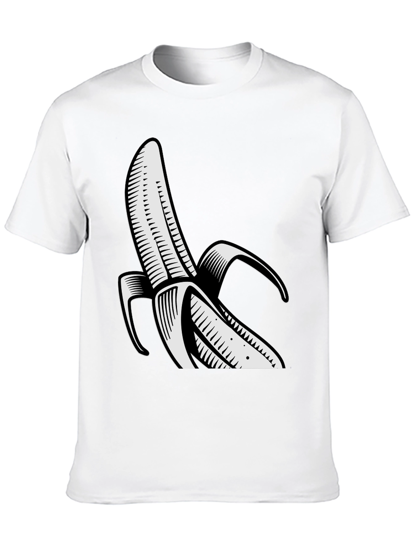 Banana Graphic Black T-Shirt - Unisex Cool Design