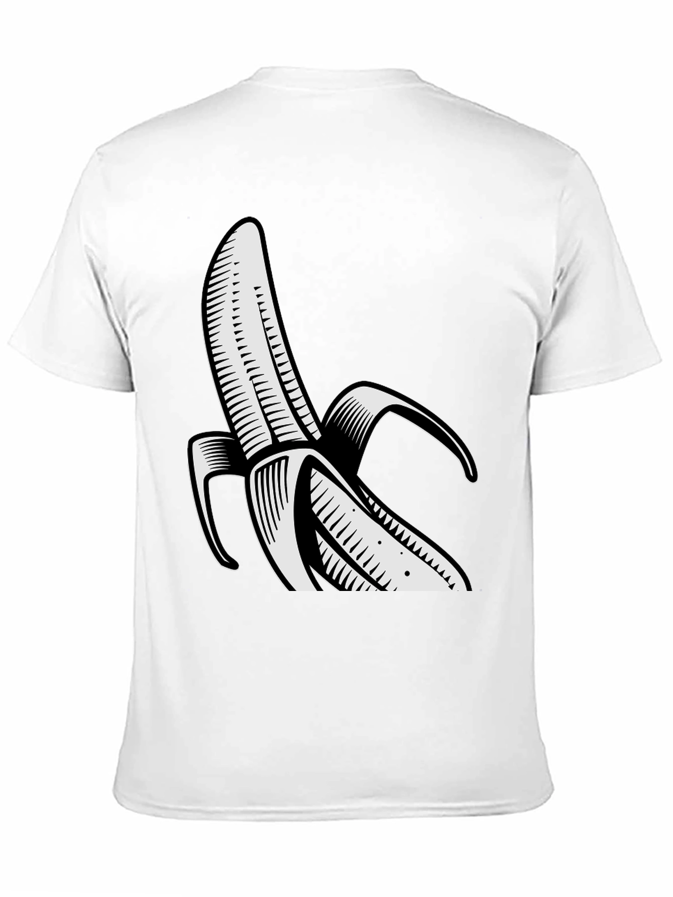 Banana Graphic Black T-Shirt - Unisex Cool Design