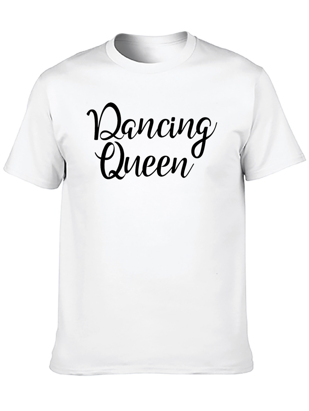 Dancing Queen Black Graphic Tee Shirt