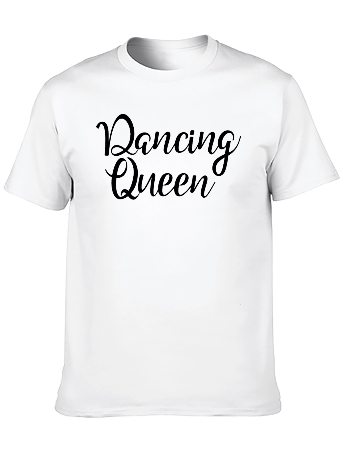 Dancing Queen Black Graphic Tee Shirt