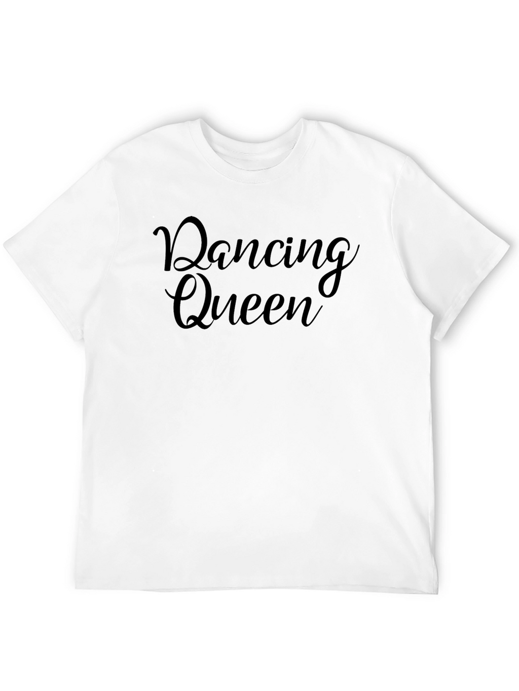 Dancing Queen Black Graphic Tee Shirt