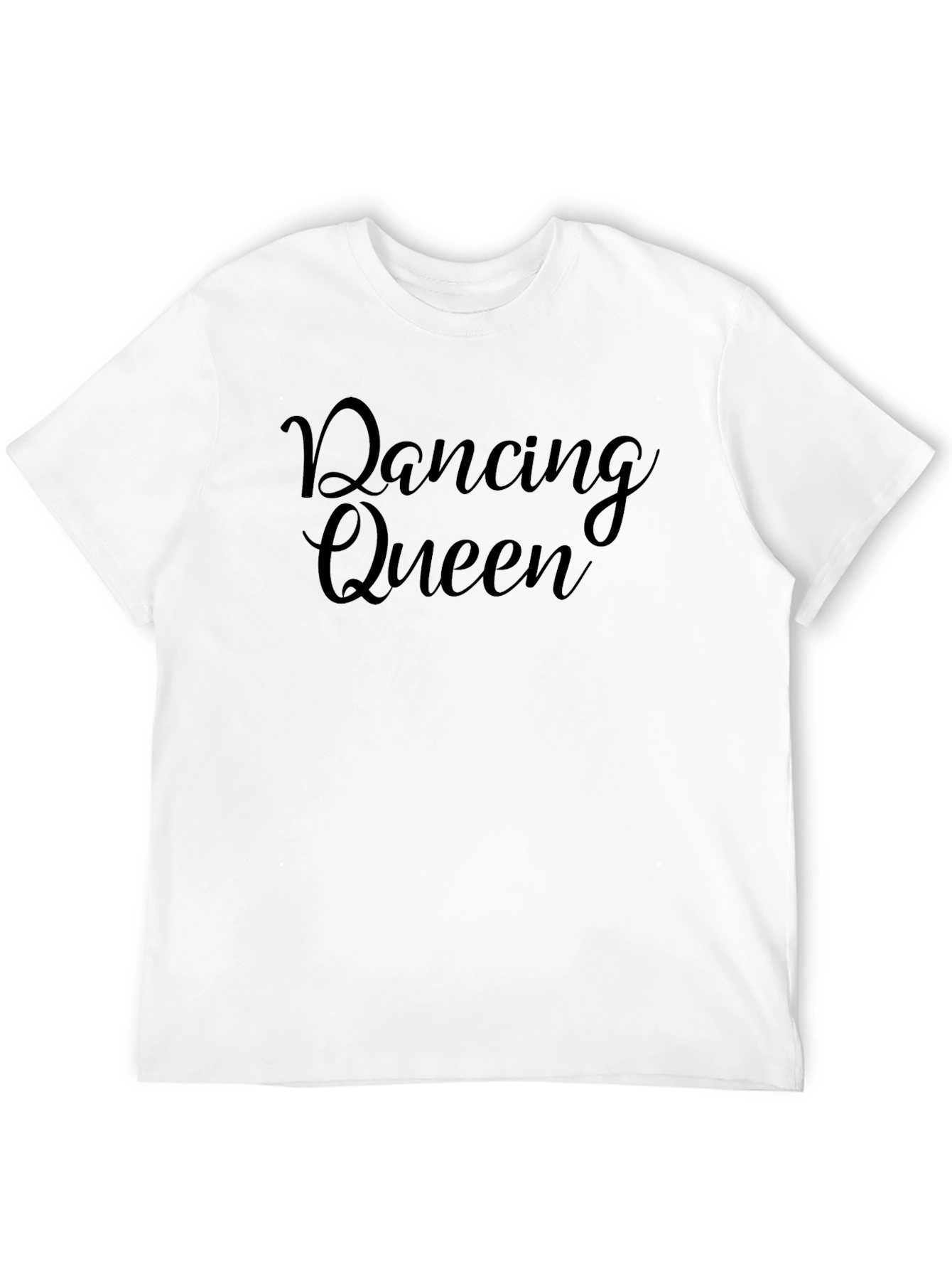 Dancing Queen Black Graphic Tee Shirt