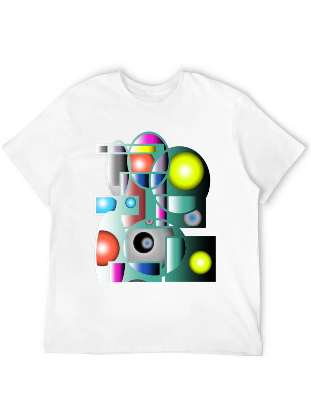 Abstract Geometric Graphic Tee