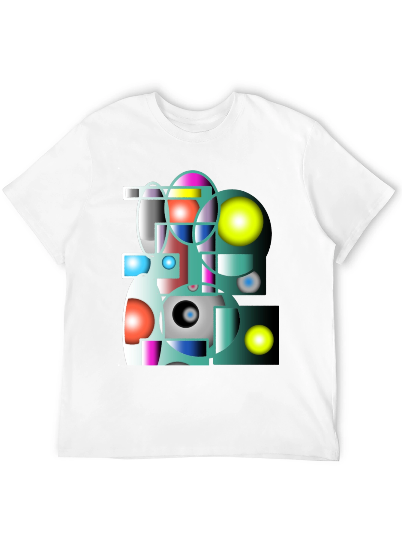 Abstract Geometric Graphic Tee