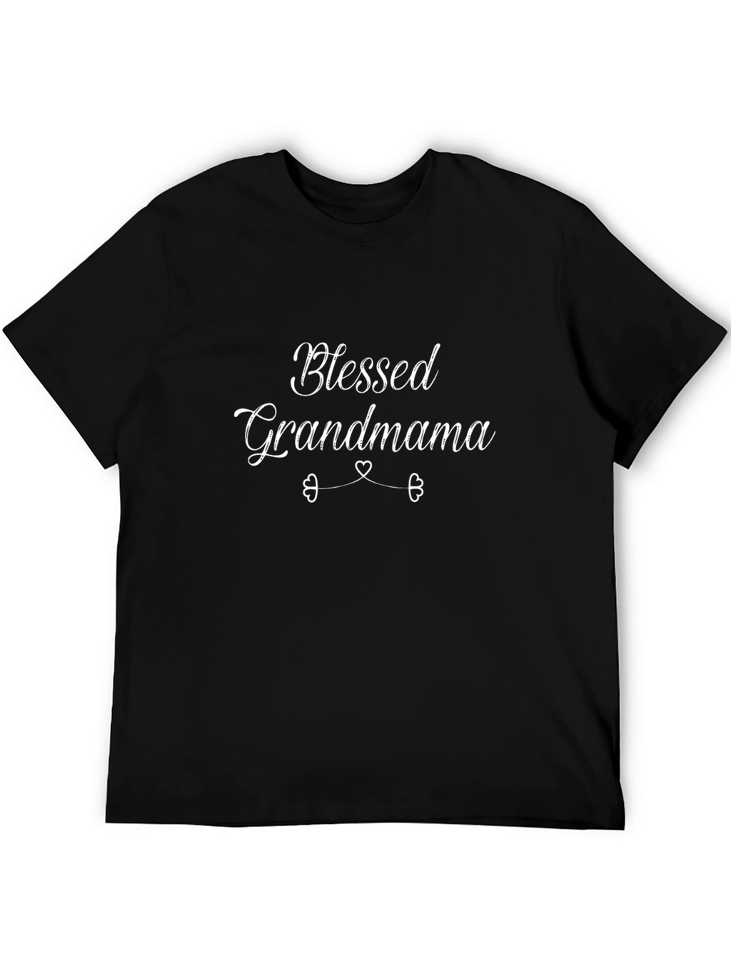 Blessed Grandmama Black T-Shirt