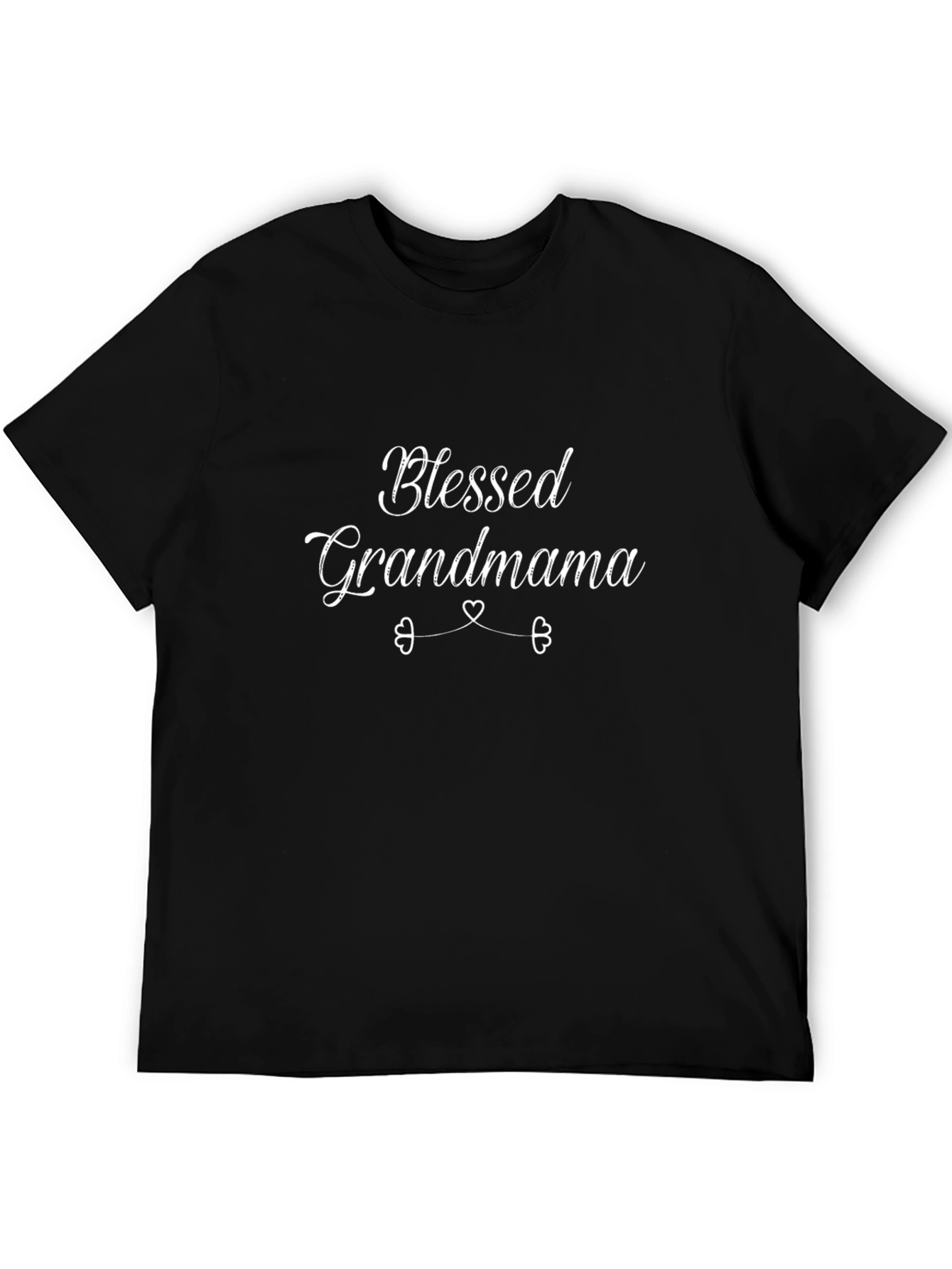 Blessed Grandmama Black T-Shirt