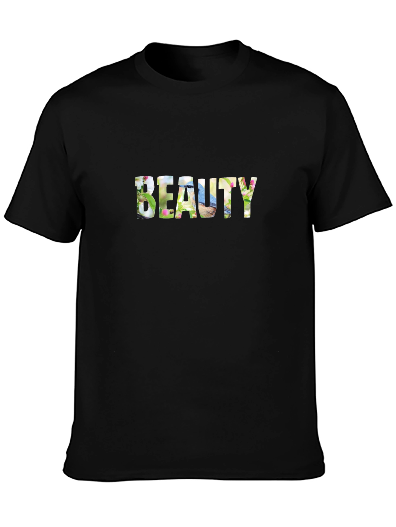Beauty Graphic T-Shirt - Stylish Floral Design