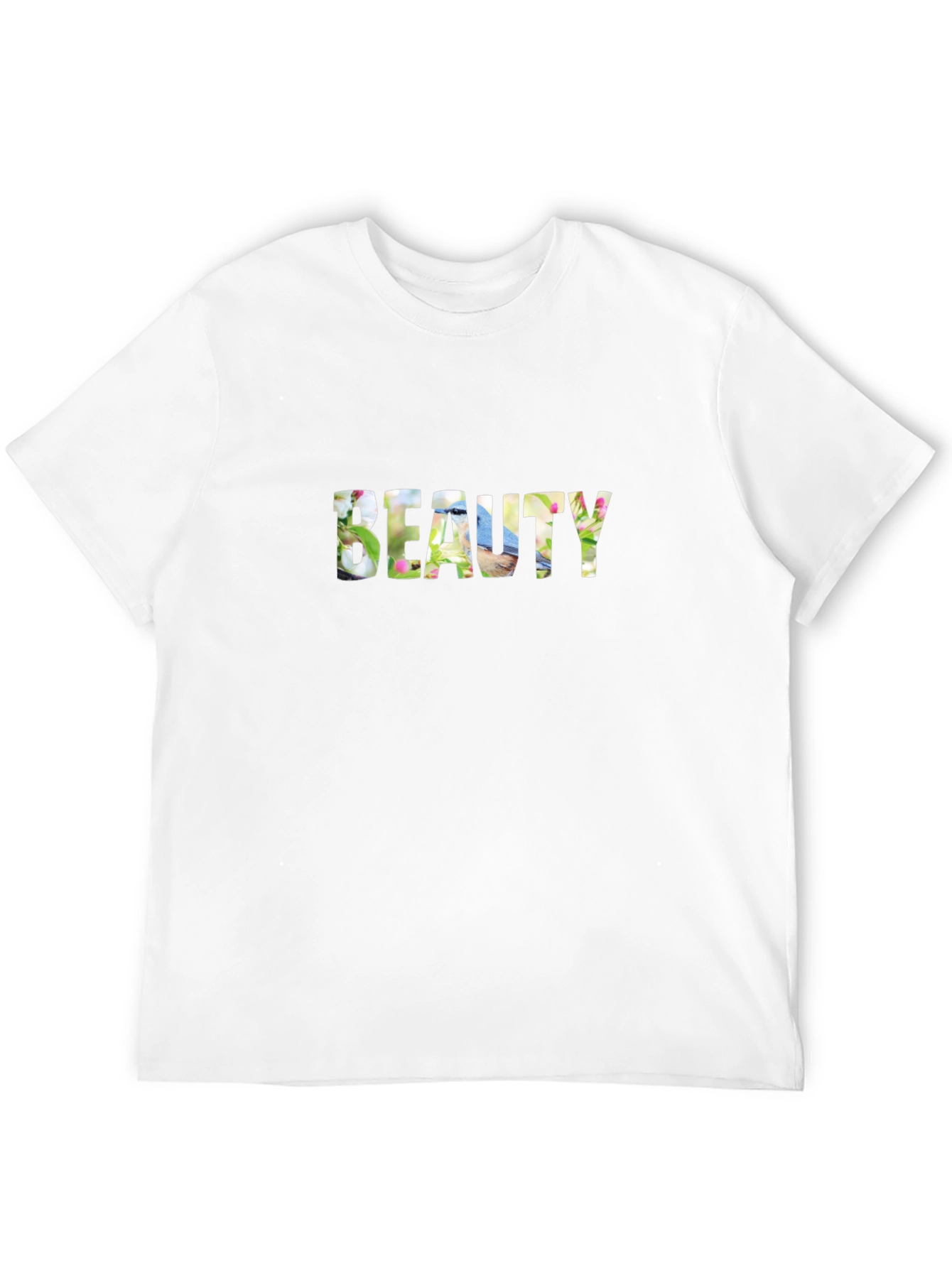 Beauty Graphic T-Shirt - Stylish Floral Design