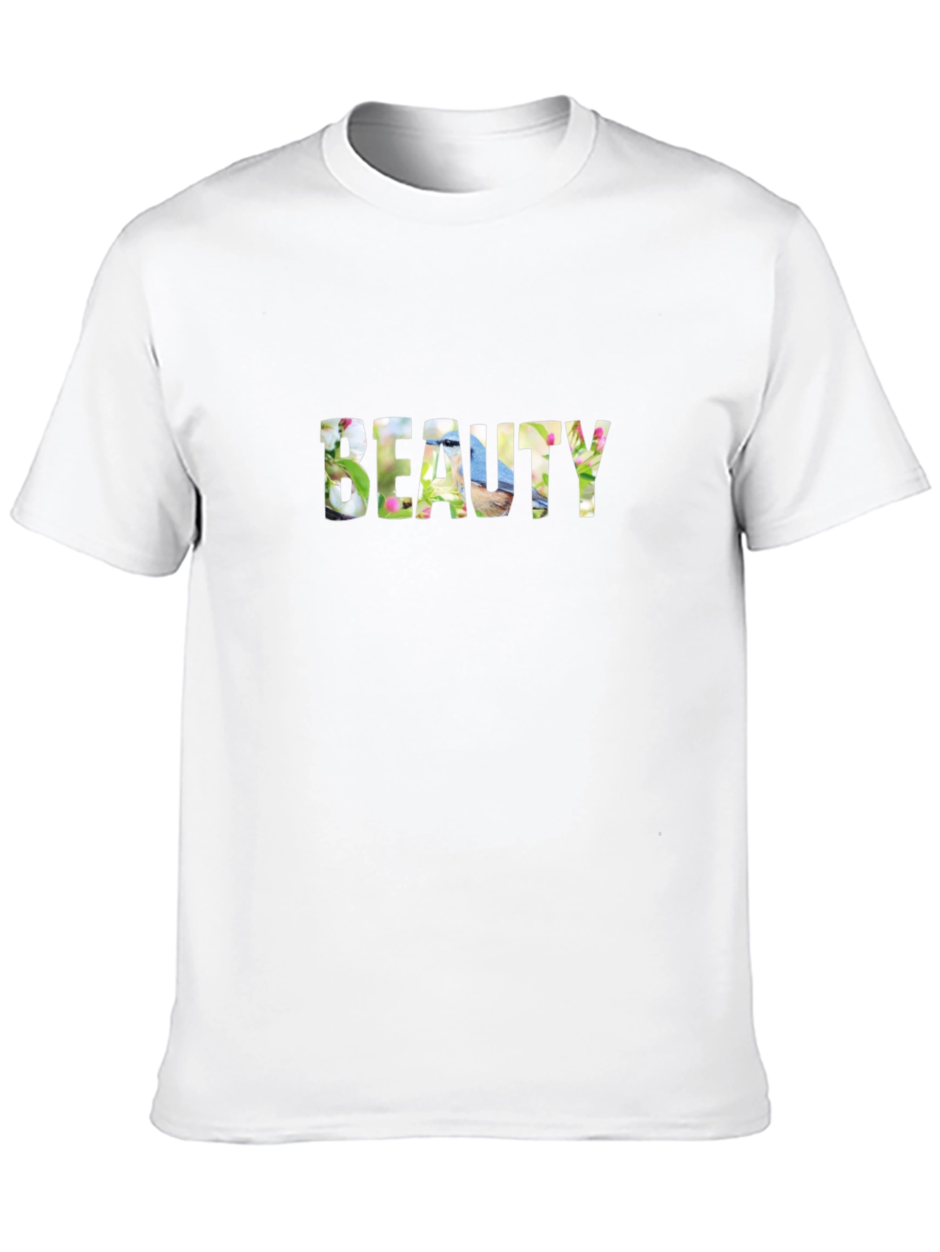 Beauty Graphic T-Shirt - Stylish Floral Design