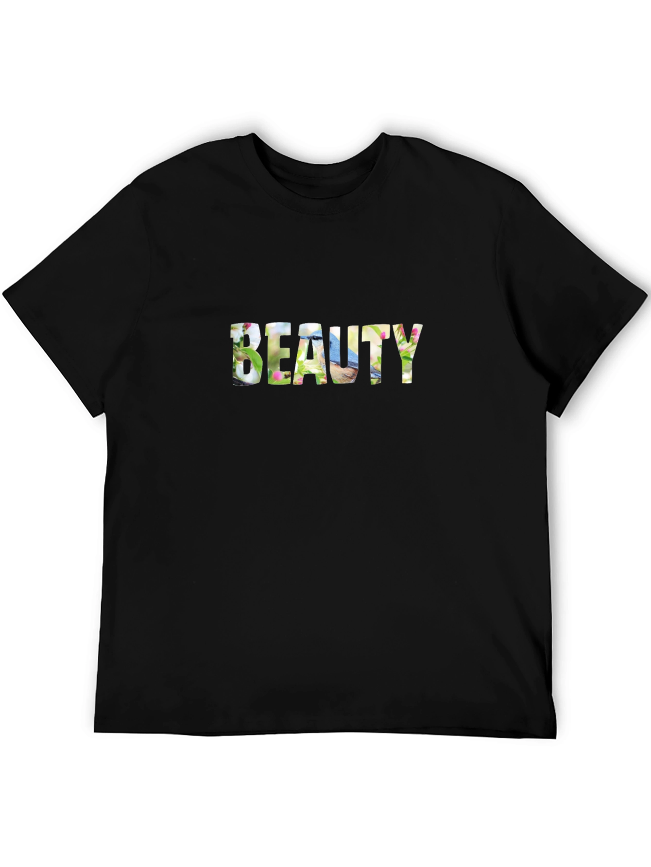 Beauty Graphic T-Shirt - Stylish Floral Design