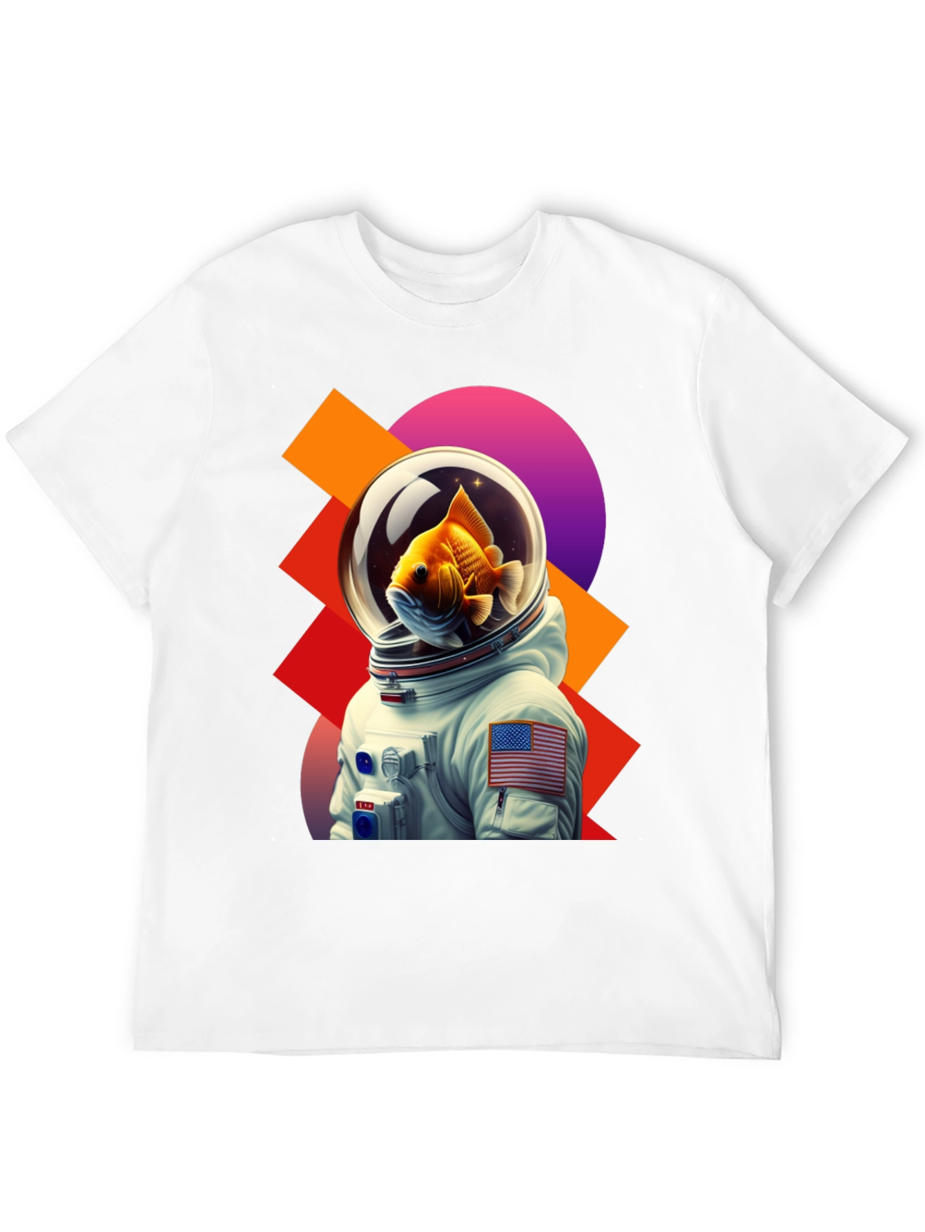 Astronaut Goldfish Graphic Tee