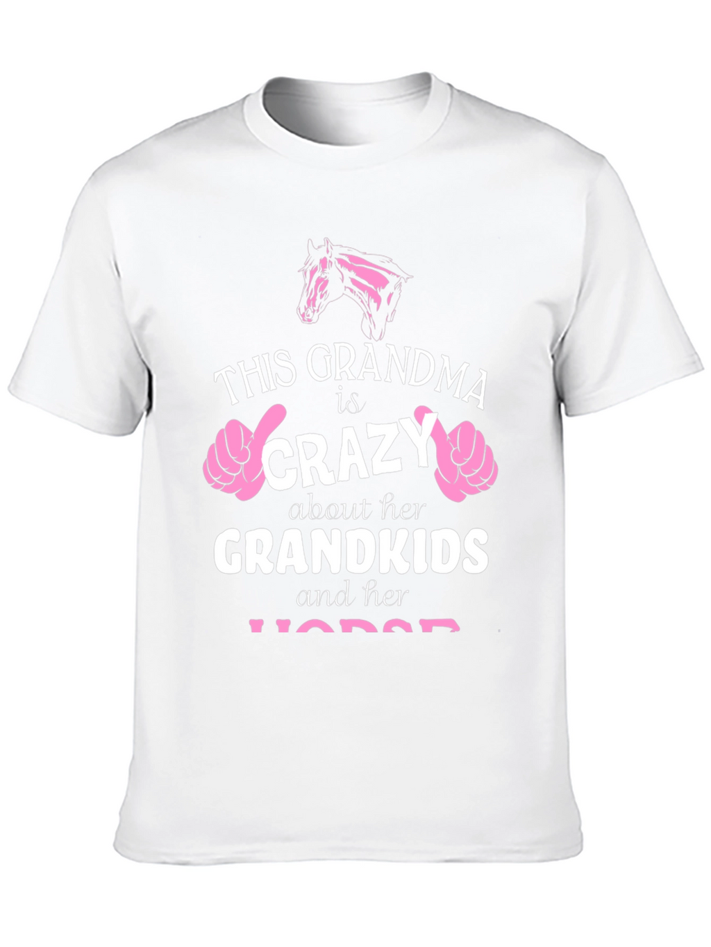 Crazy Grandma Horse T-Shirt
