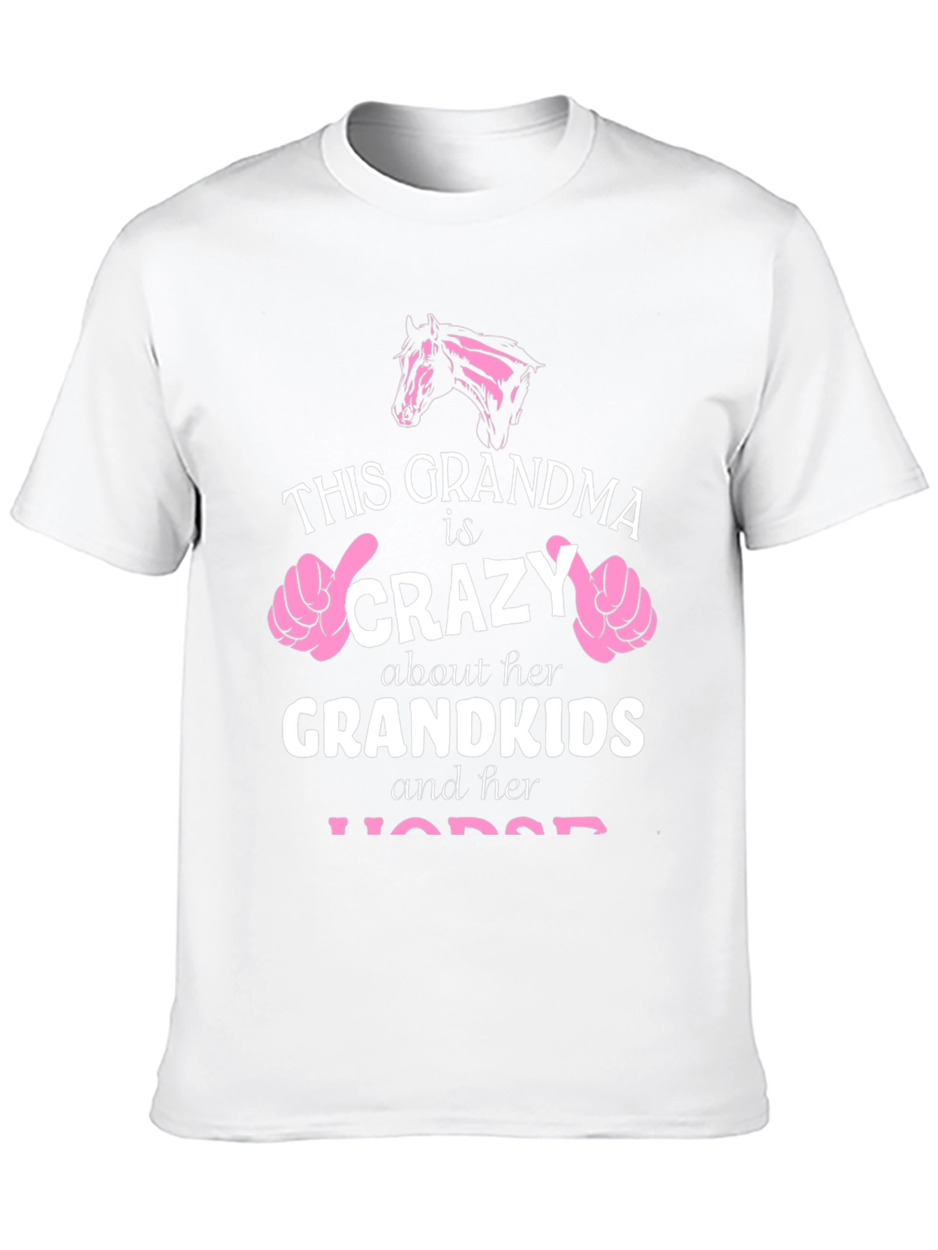 Crazy Grandma Horse T-Shirt