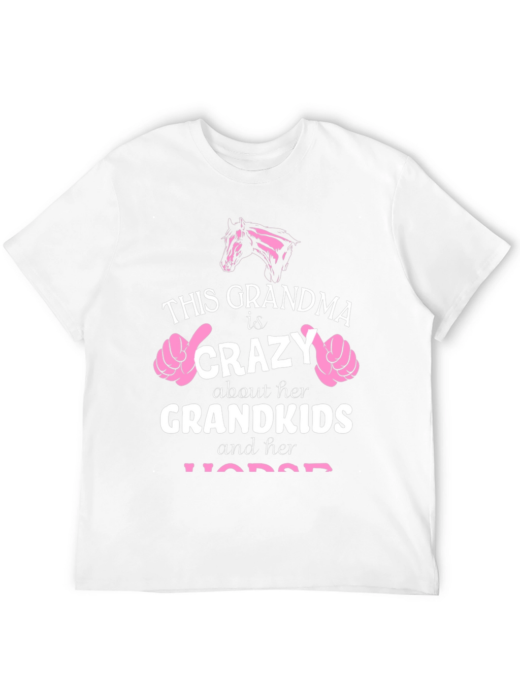 Crazy Grandma Horse T-Shirt