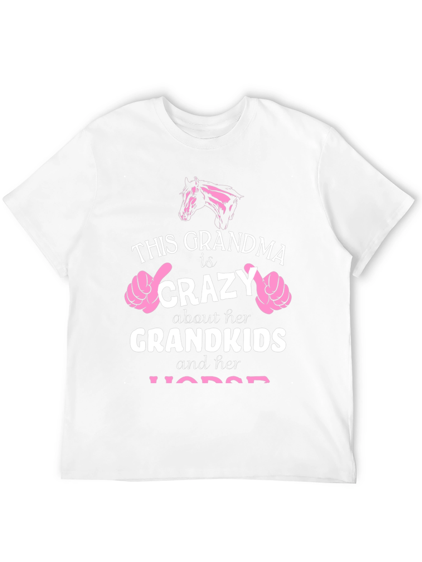 Crazy Grandma Horse T-Shirt