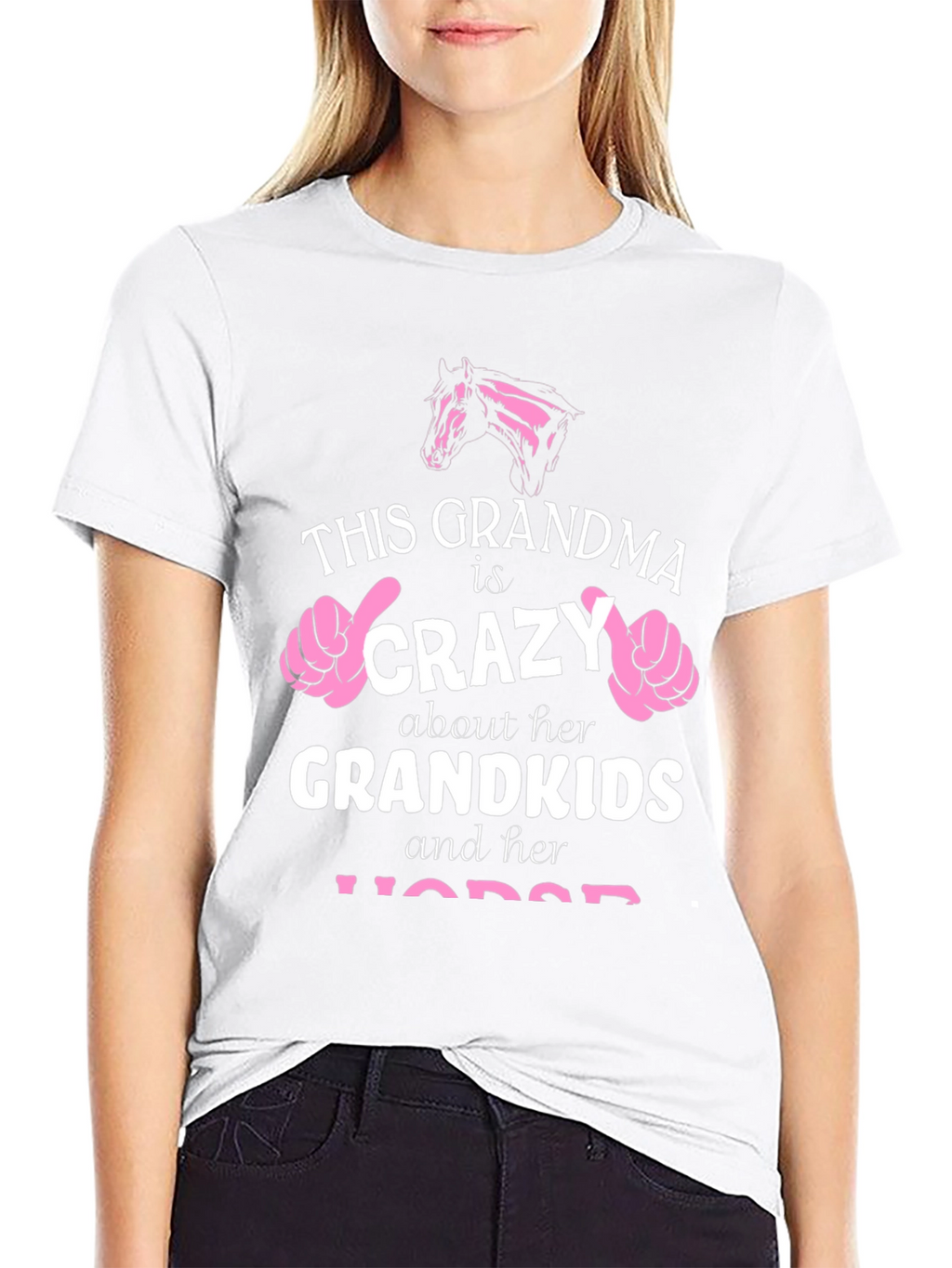 Crazy Grandma Horse T-Shirt