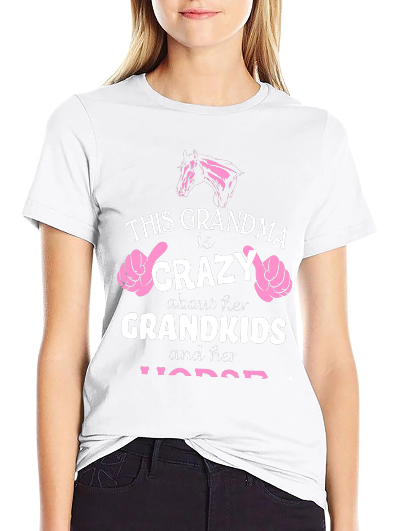 Crazy Grandma Horse T-Shirt