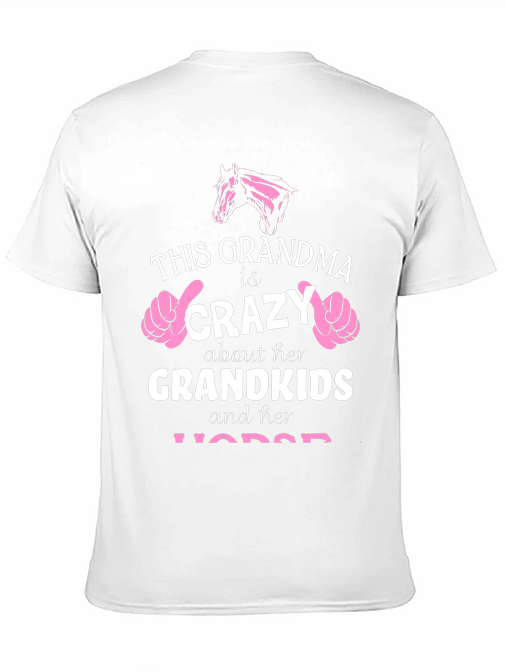 Crazy Grandma Horse T-Shirt