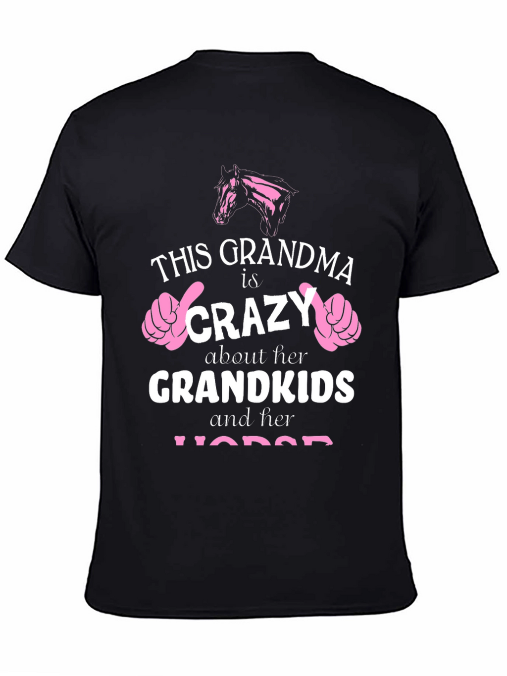 Crazy Grandma Horse T-Shirt