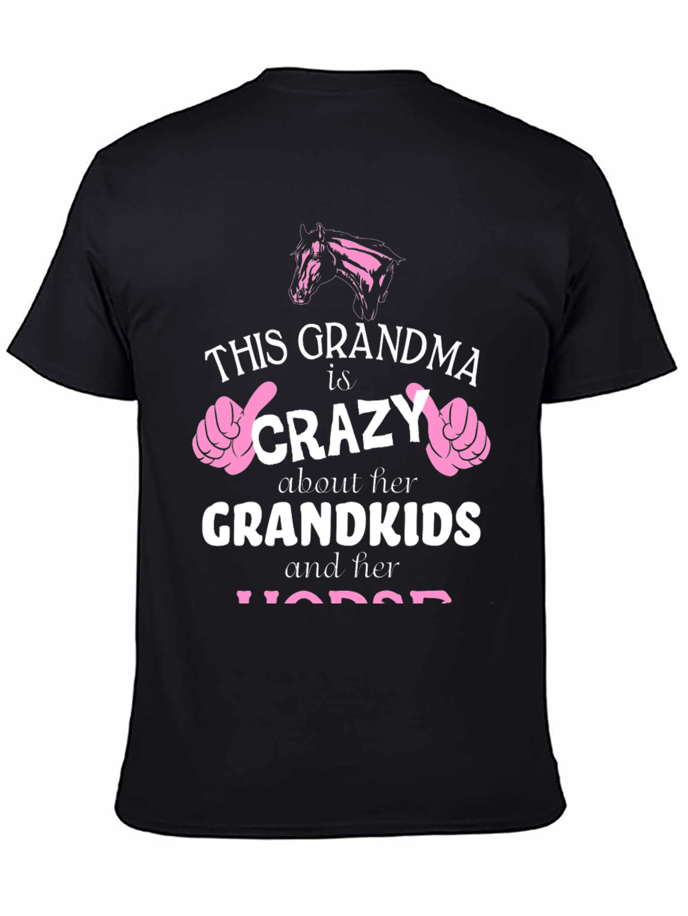 Crazy Grandma Horse T-Shirt