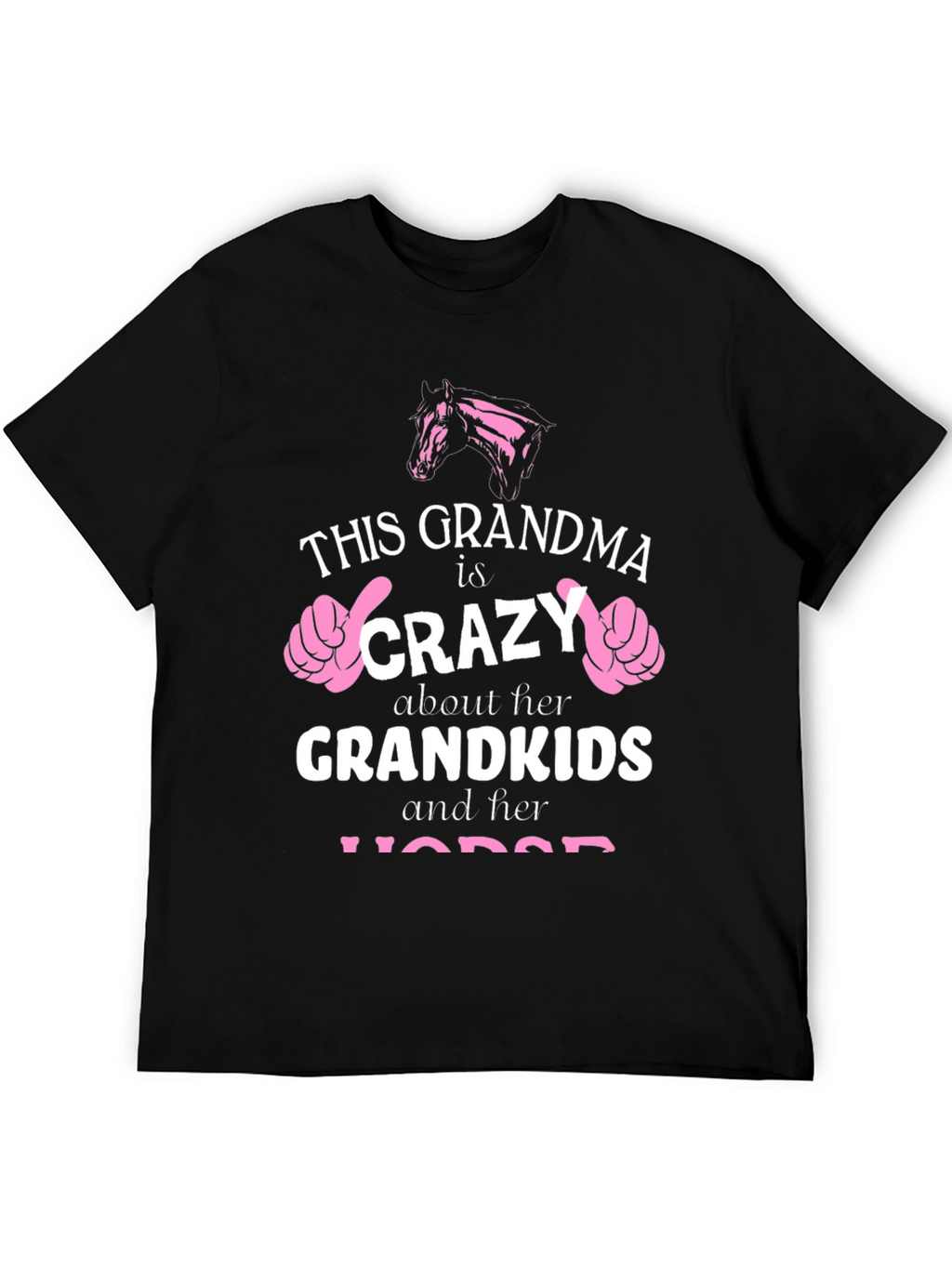 Crazy Grandma Horse T-Shirt