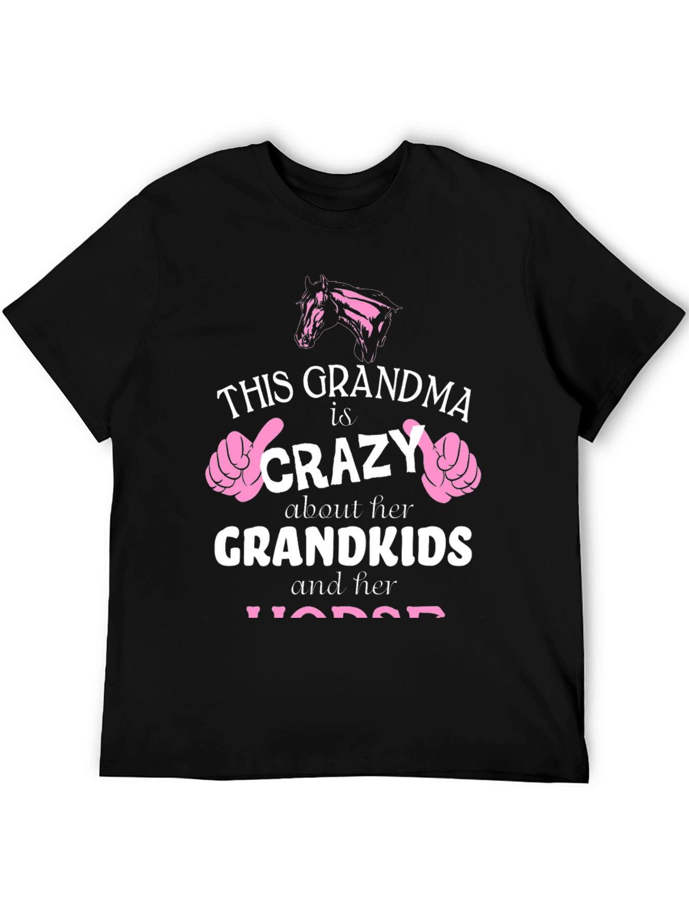 Crazy Grandma Horse T-Shirt