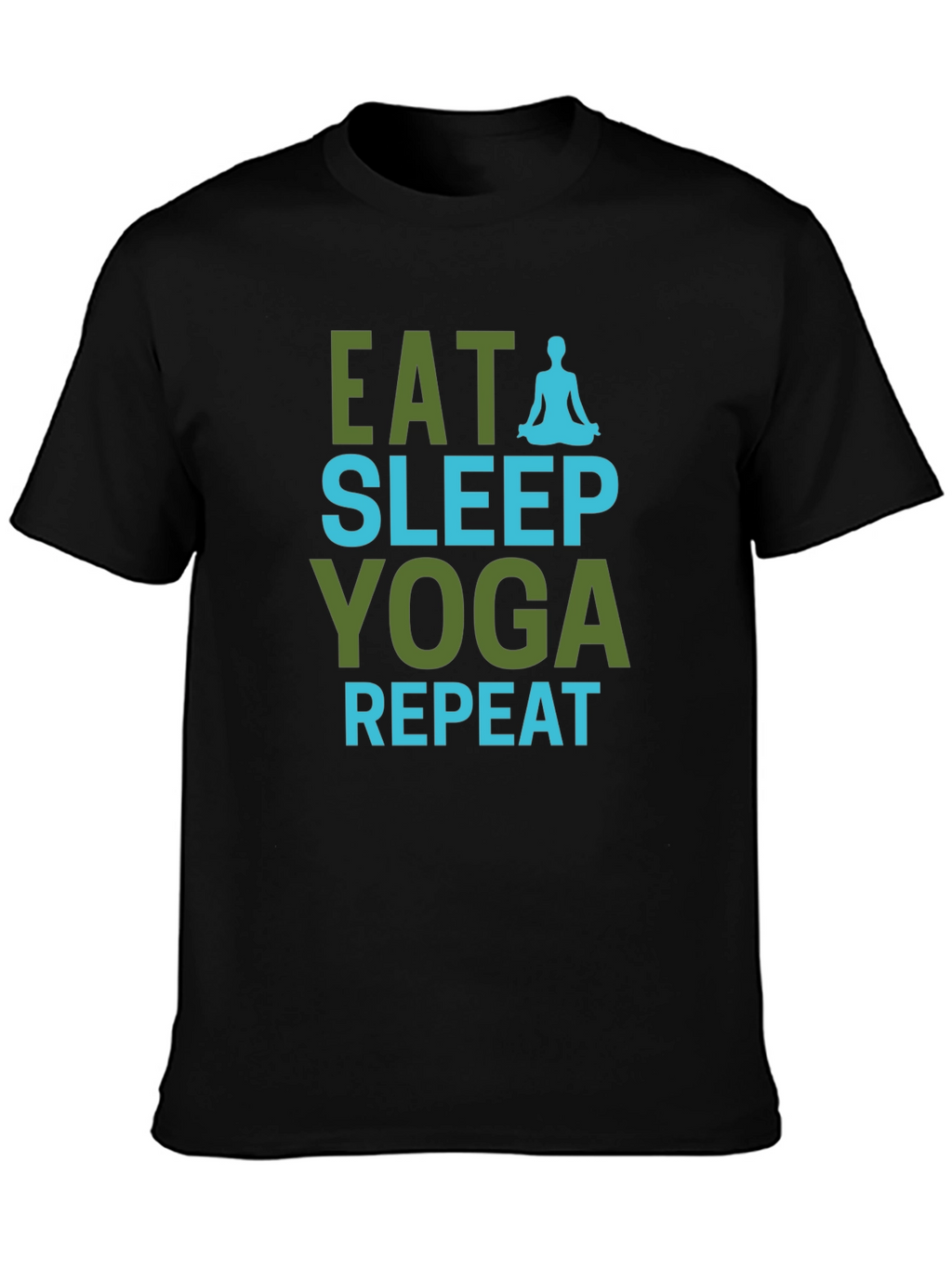 Eat Sleep Yoga Repeat T-Shirt