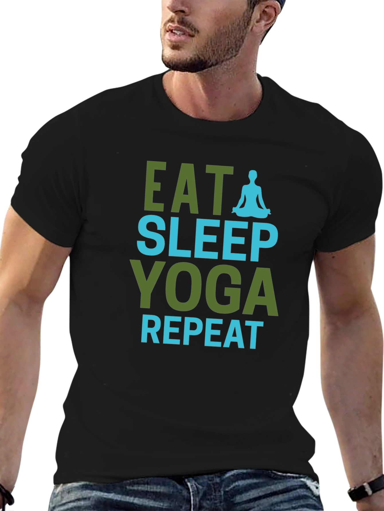 Eat Sleep Yoga Repeat T-Shirt