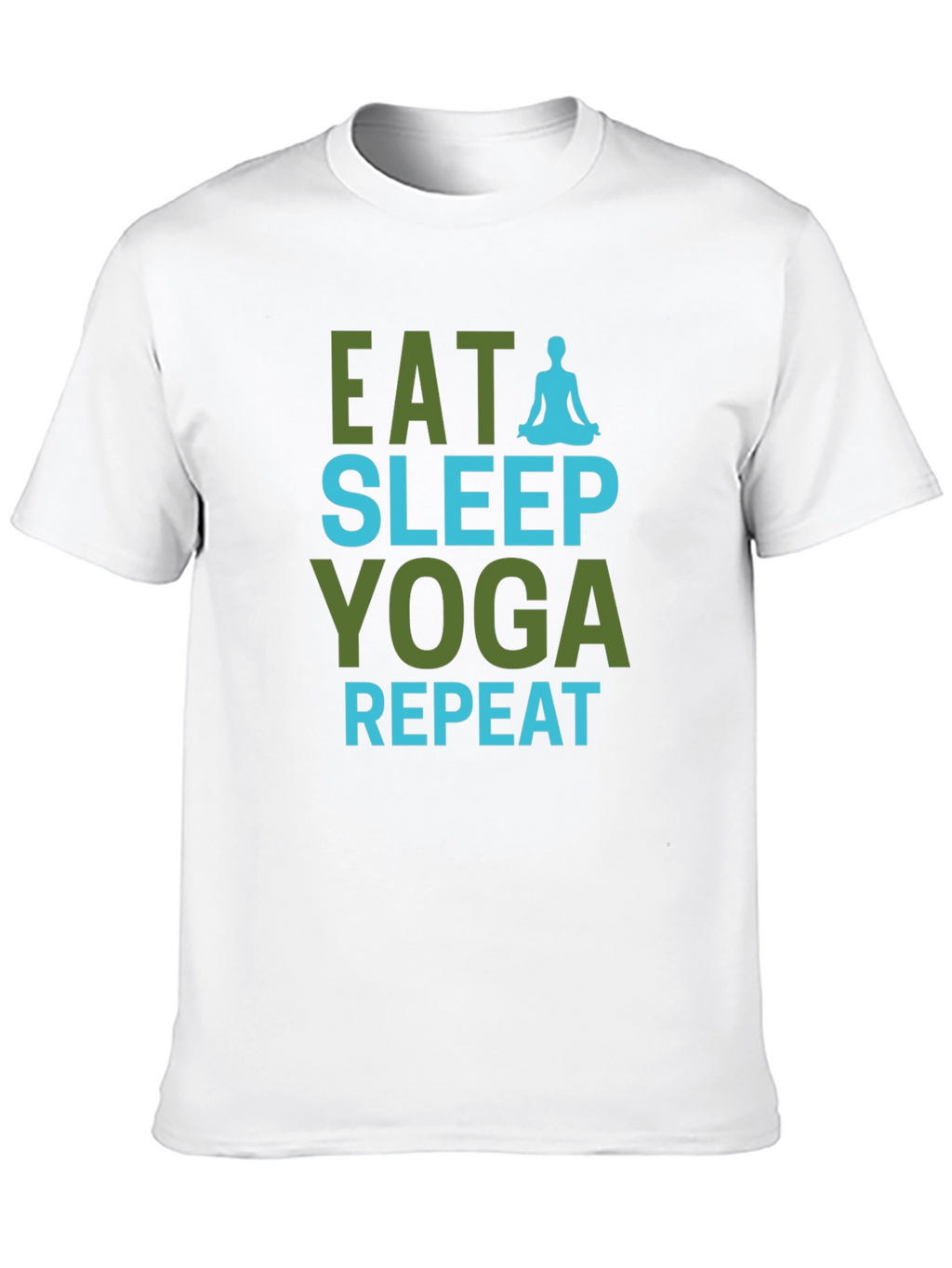 Eat Sleep Yoga Repeat T-Shirt