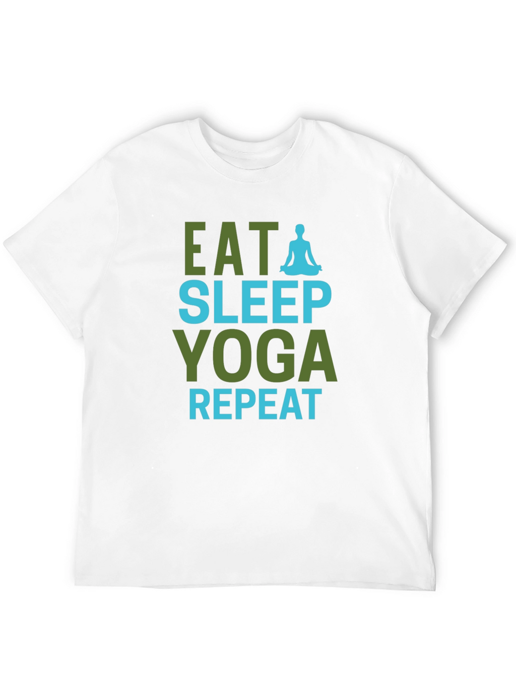 Eat Sleep Yoga Repeat T-Shirt