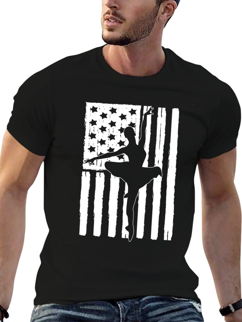 Ballet USA Flag Graphic T-Shirt