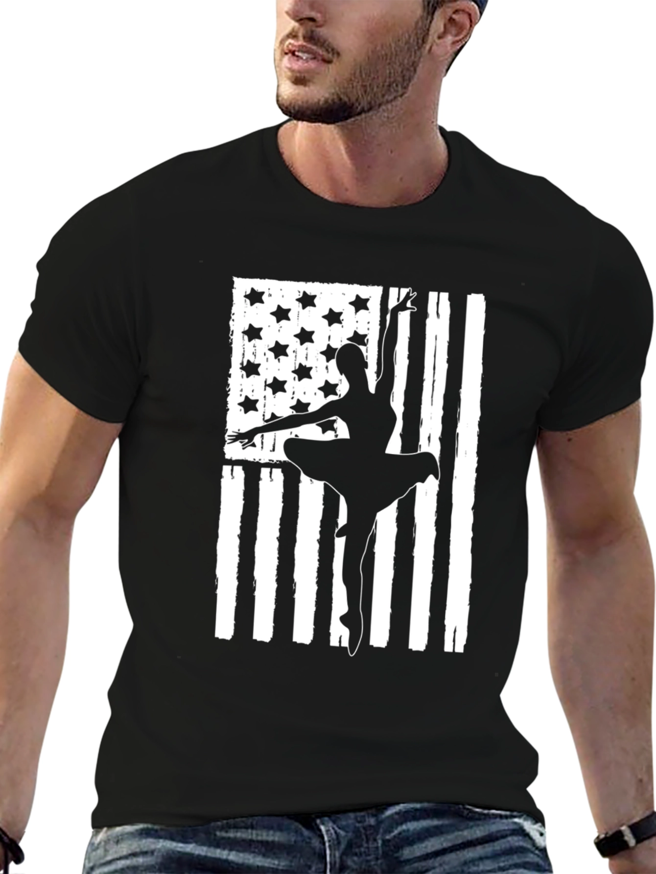 Ballet USA Flag Graphic T-Shirt