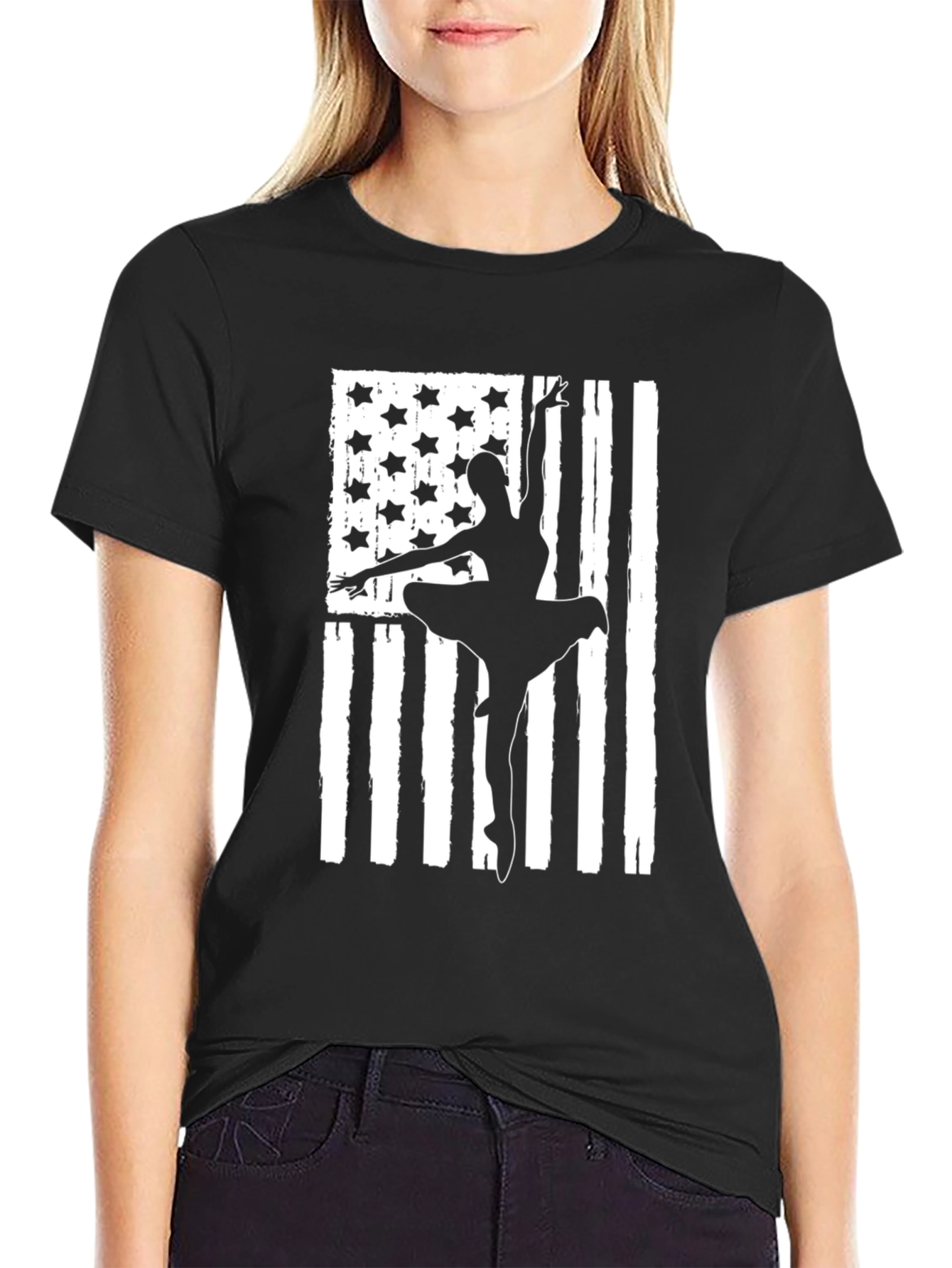 Ballet USA Flag Graphic T-Shirt
