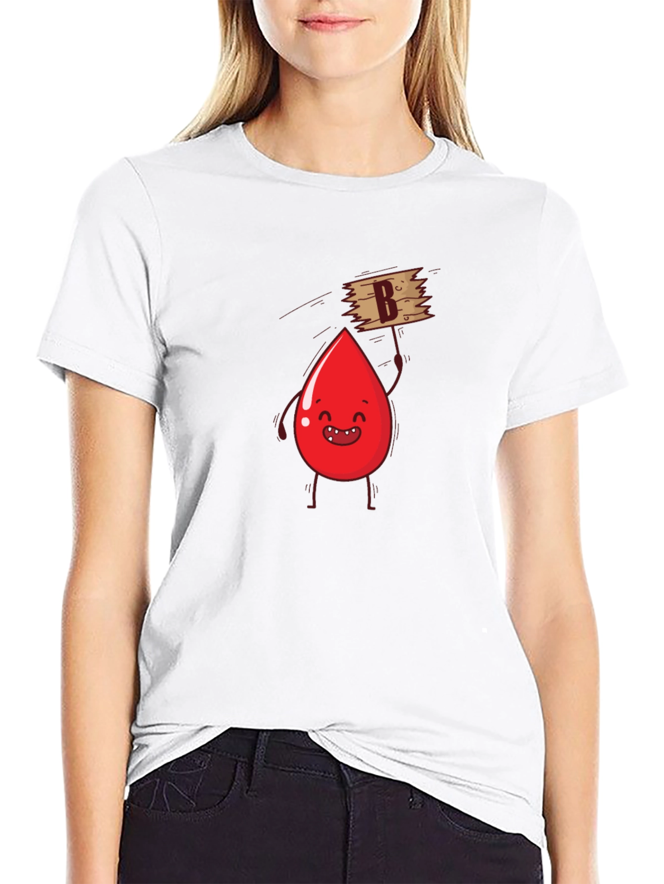 B Positive Funny Blood Type T-Shirt
