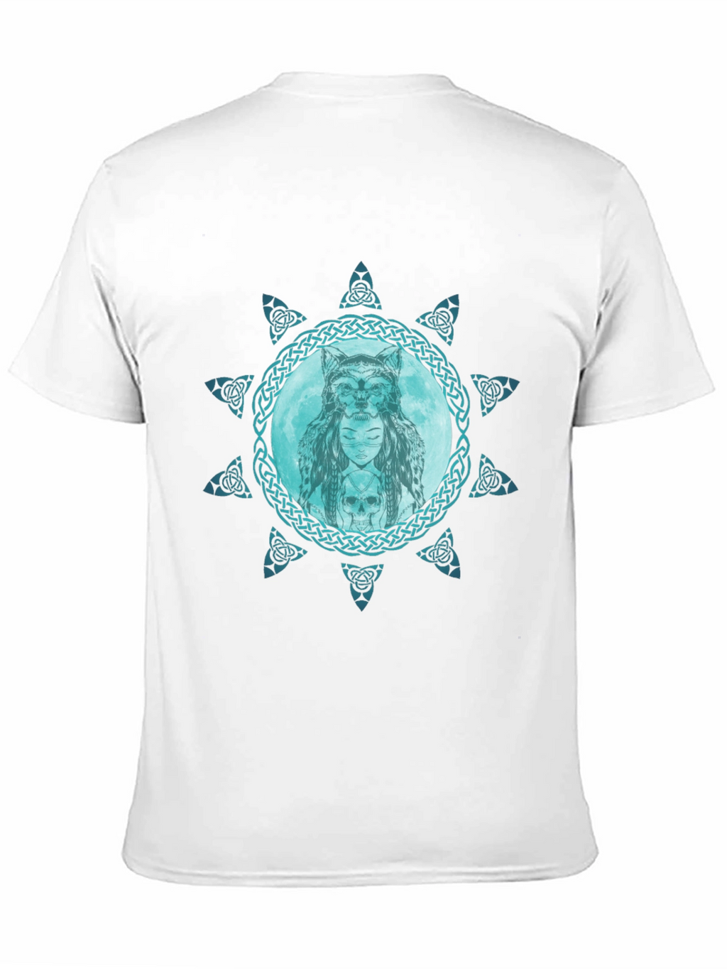 Celtic Wolf Moon T-Shirt