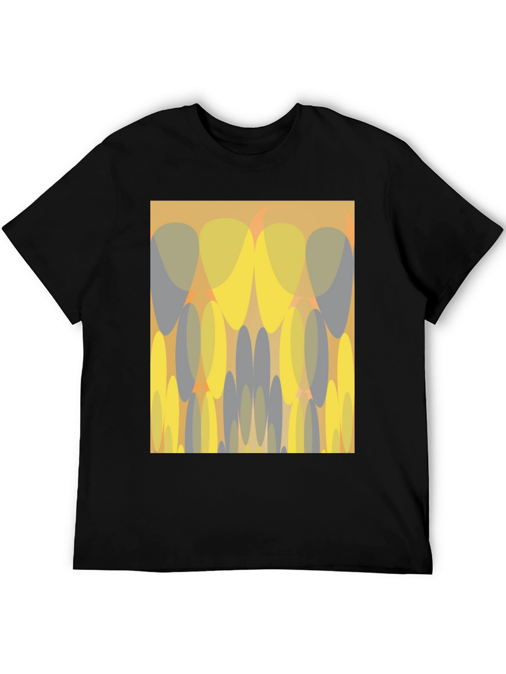 Abstract Graphic Print Tee