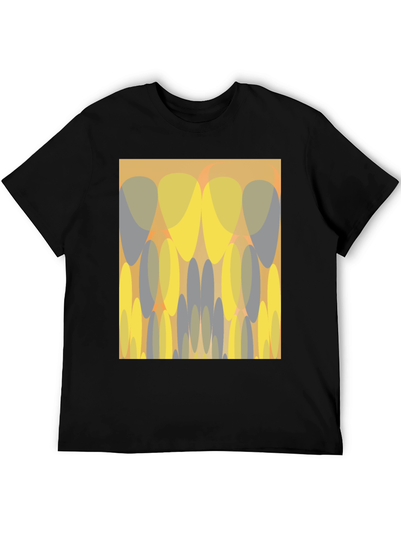 Abstract Graphic Print Tee