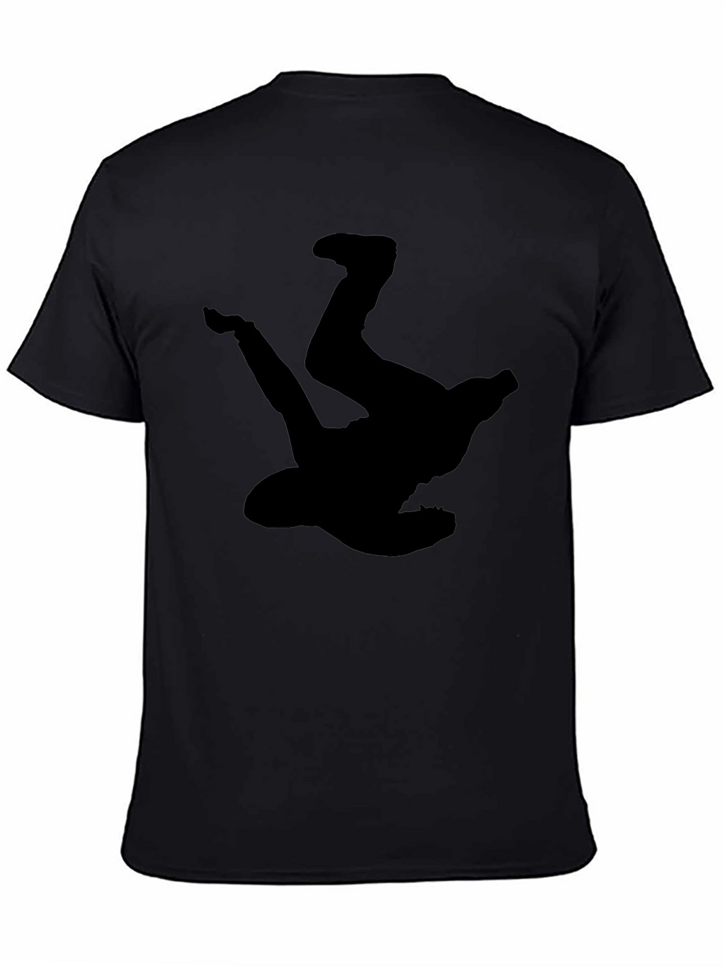 Breakdance Silhouette Black T-Shirt