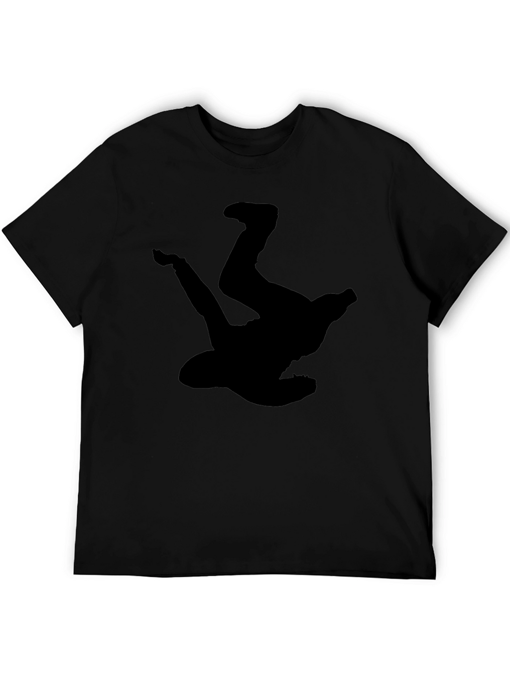 Breakdance Silhouette Black T-Shirt