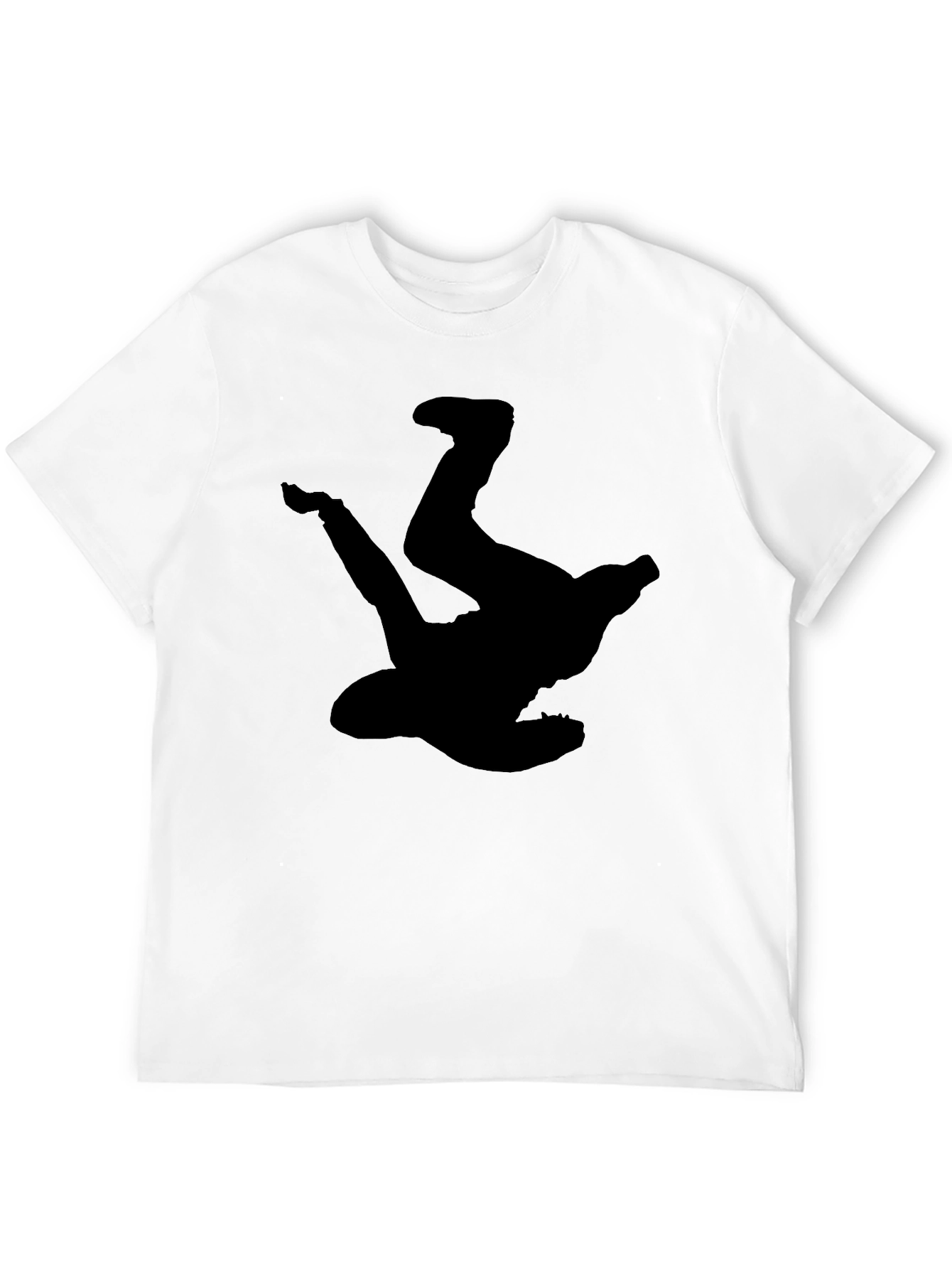 Breakdance Silhouette Black T-Shirt