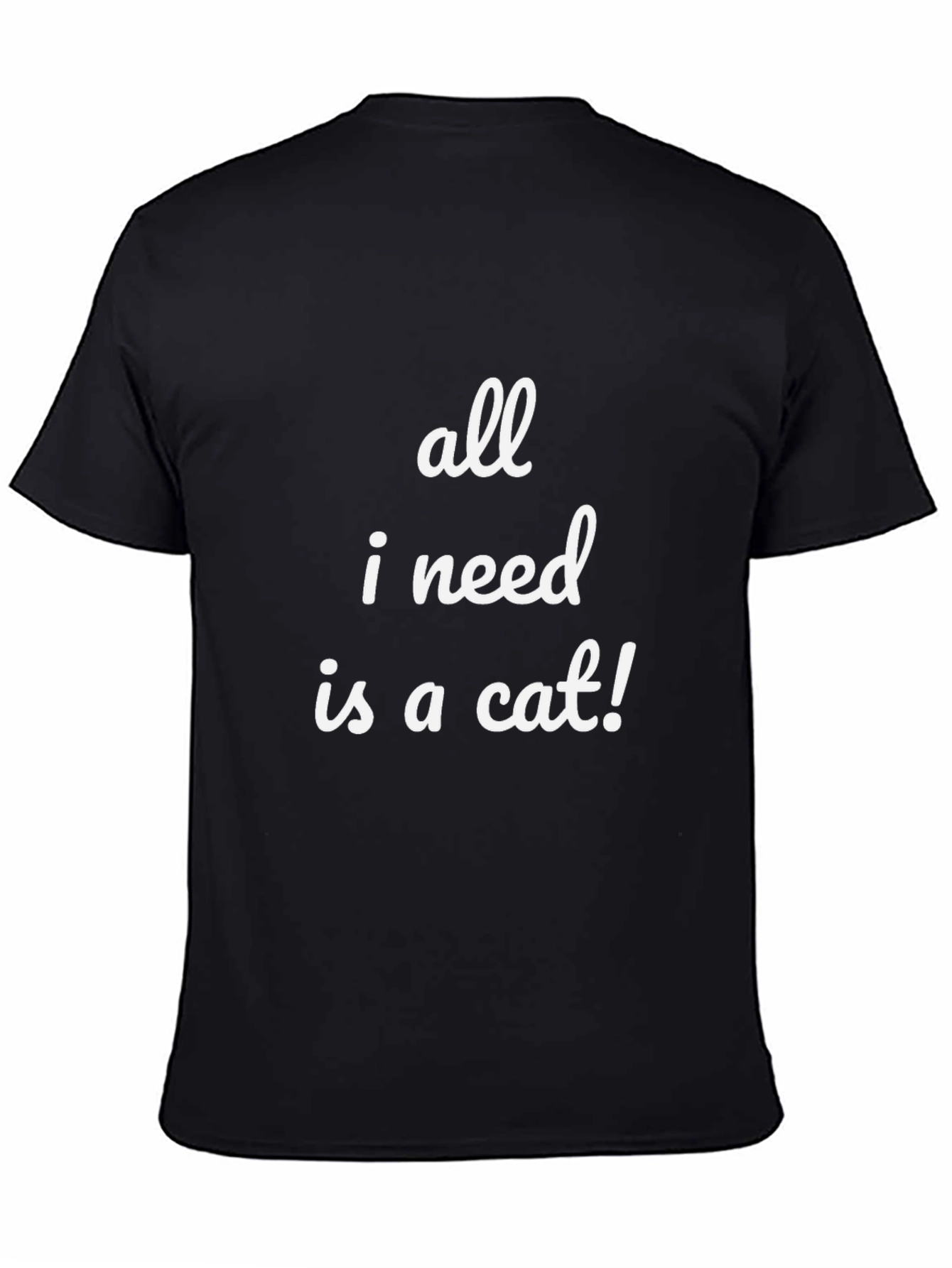 All I Need Is a Cat T-Shirt - Funny Cat Lover Tee