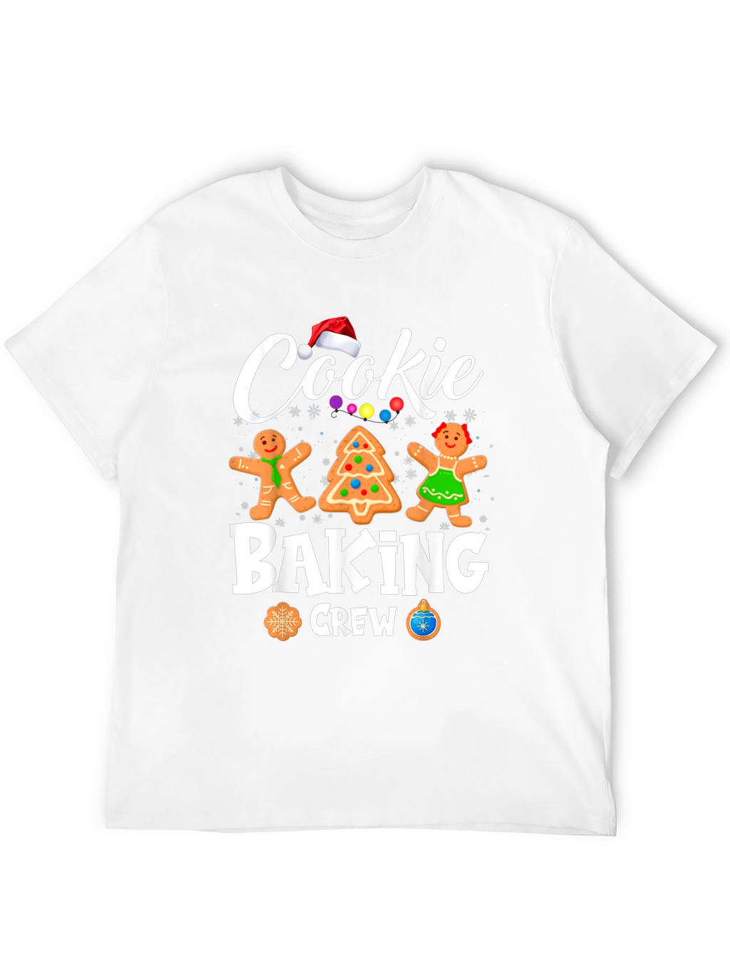 Cookie Baking Crew Christmas Holiday T-Shirt