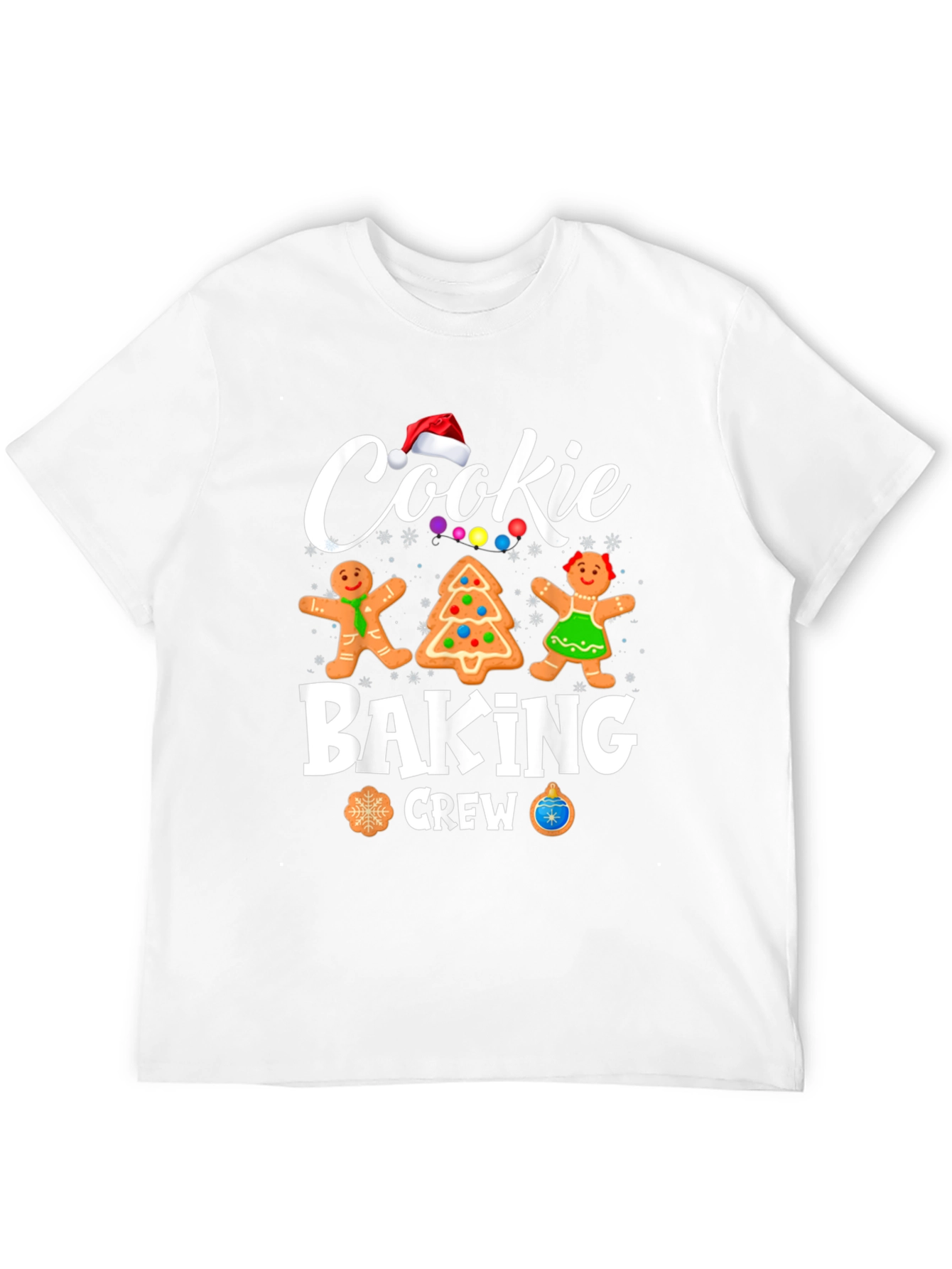 Cookie Baking Crew Christmas Holiday T-Shirt