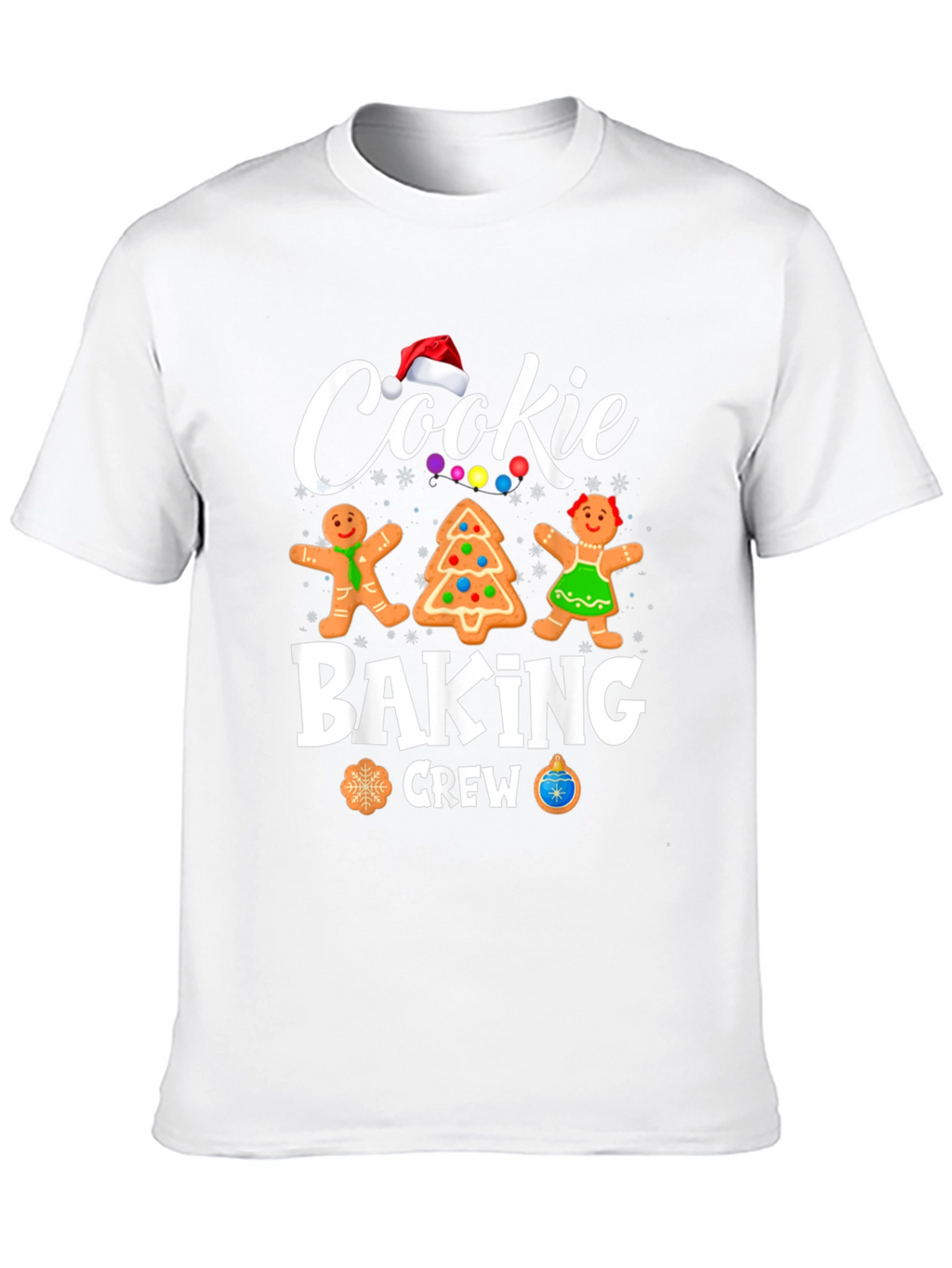 Cookie Baking Crew Christmas Holiday T-Shirt