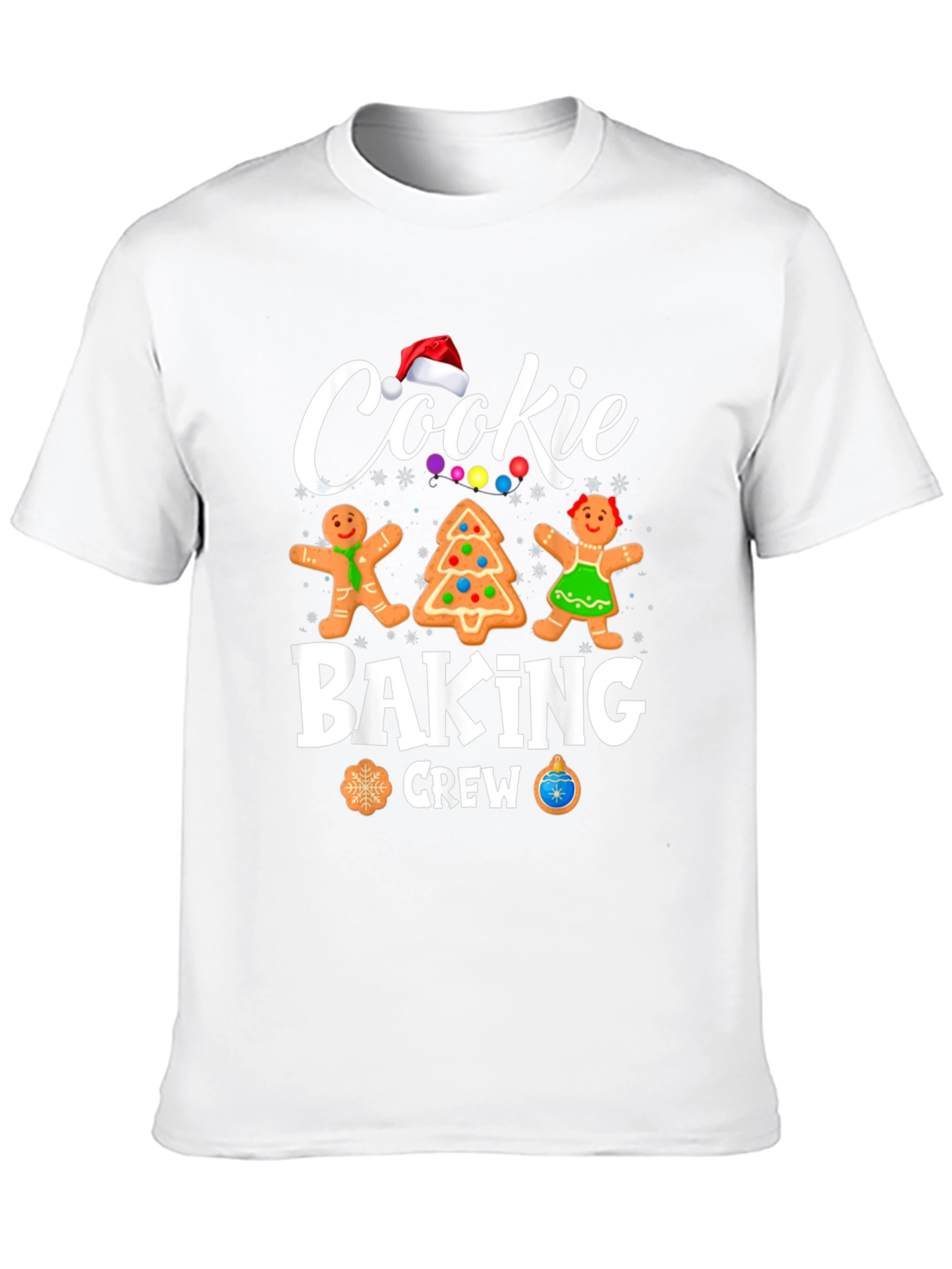 Cookie Baking Crew Christmas Holiday T-Shirt