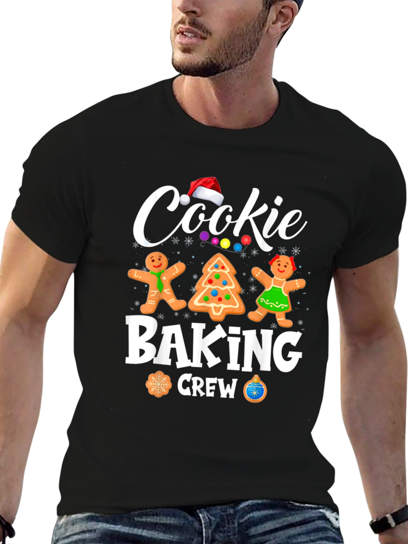 Cookie Baking Crew Christmas Holiday T-Shirt